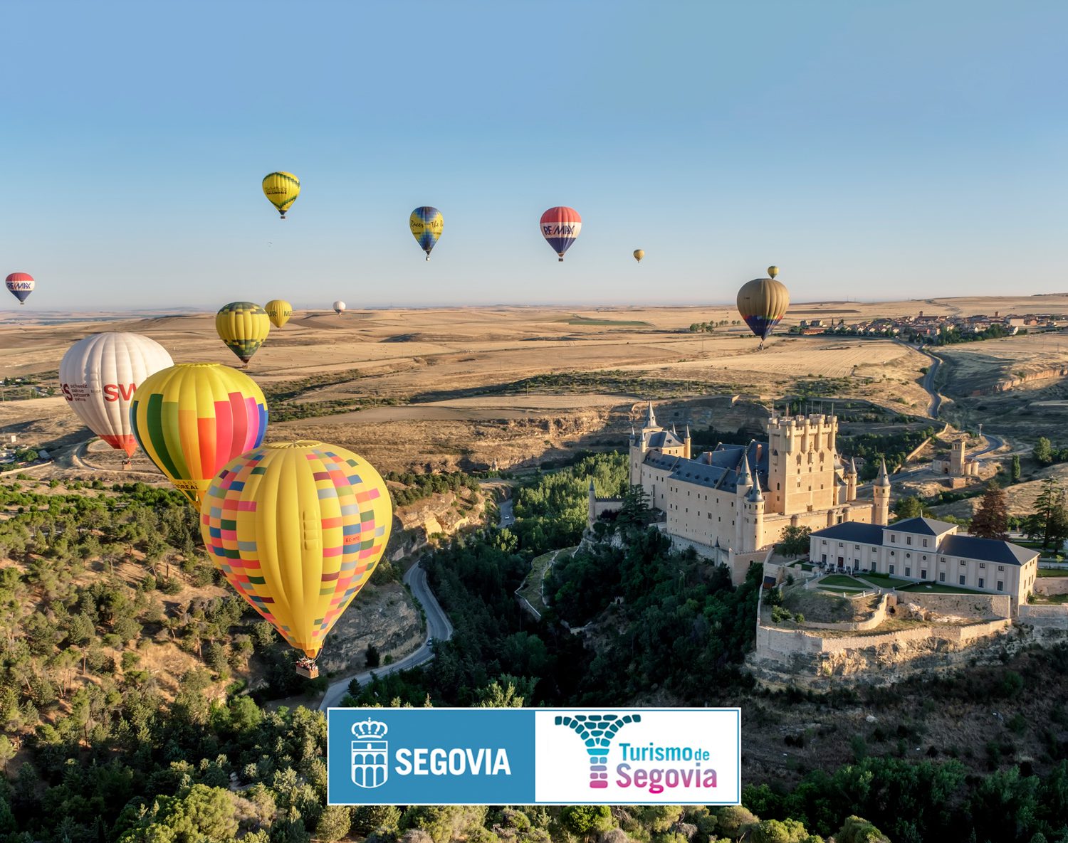 Segovia, la ciudad de los globos