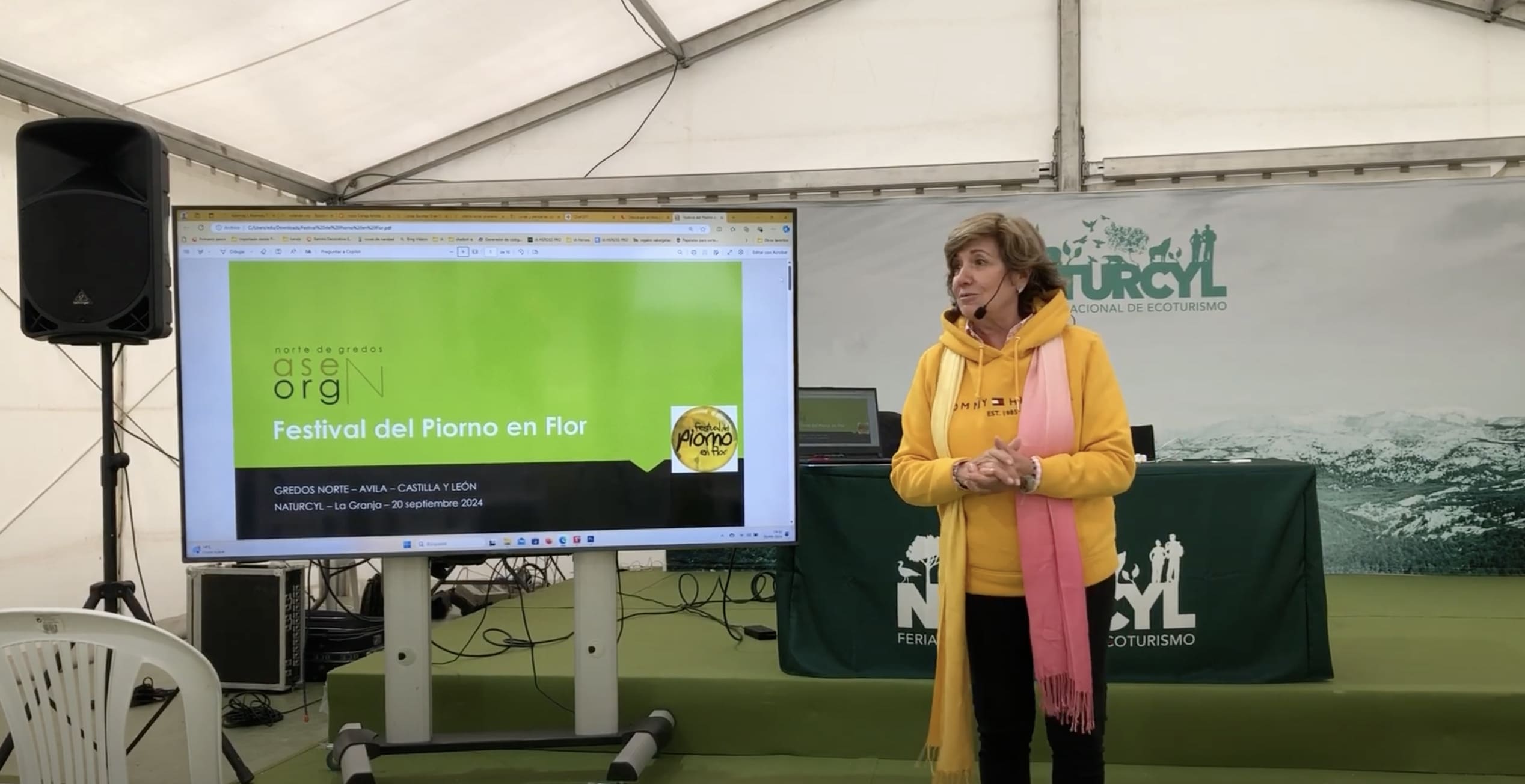 Isabel Sánchez Tejado - Festival del Piorno en Flor Naturcyl 2024