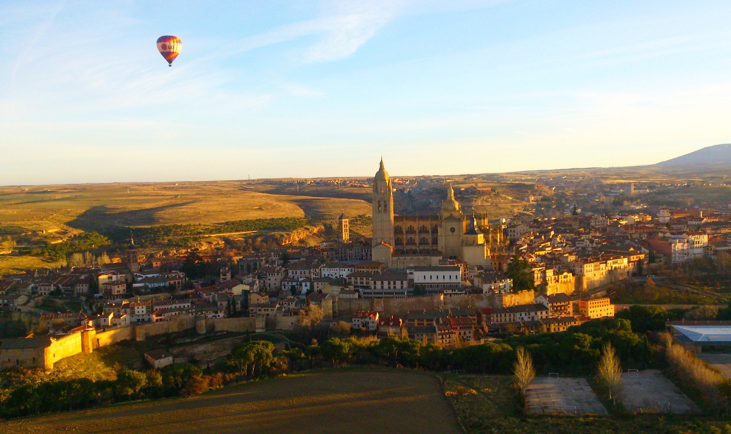 Vuelo en Globo por los cielos segovianos